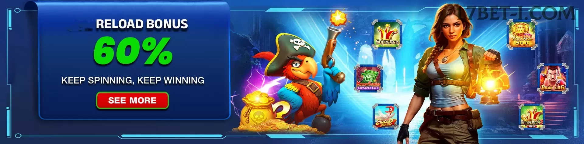 Slots 17bet - Sweet Bonanza e caça-níqueis populares